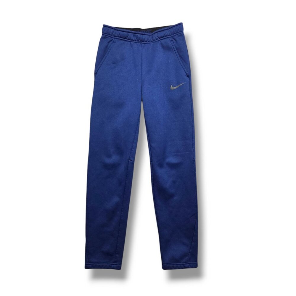 Nike Dri FIT Fleece Training Pants Mens Small Blue 932253-478